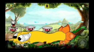 CupHead mobile #5 , босс Кэнги Гвоздика