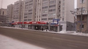 Поездка на автобусе  МАЗ-203.069 № 02755 по маршруту №5 в Казани. 17.02.2022