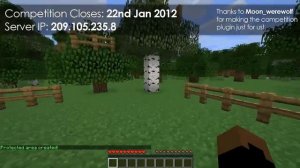 Win Skyrim or MW3 - Minecraft Building Competition (Closes 22.1.12)