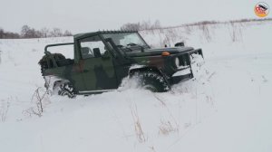 Настоящий военный волк - Mercedes Benz Gelandewagen w461. 250GD Wolf