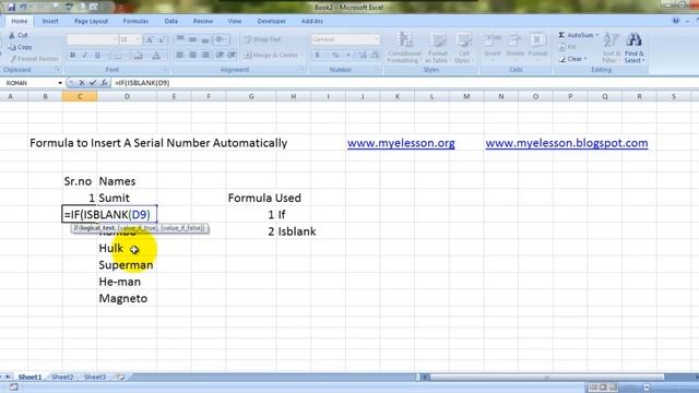 Automatically Insert Serial Number Excel Hindi смотреть онлайн