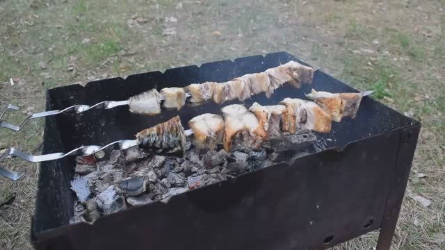 ШАШЛЫК ИЗ СКУМБРИИ