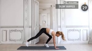 10 MIN SILENT CARDIO / No Jumping - neighbor friendly / No Equipment I Pamela Reif