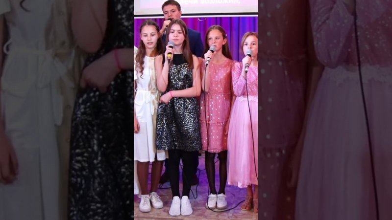 В Христе одном, детское прославление, церковь Эммануил #worship #shorts