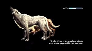 Skyrim - Loading Screen - Wolves