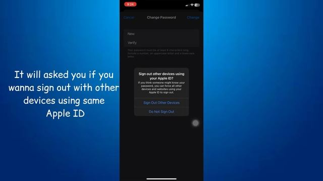 How to change Apple ID Password in mobile? #tutorial #how #howto #tutorialyoutube #iPhone #appleid