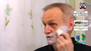 RazoRock German 37 Slant & Semogue 610, Epsilon Blue Mediterranean | Бритье с HomeLike Shaving