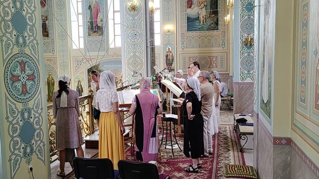Славление празднику святого равноапостольного великого князя Владимира . Регент Таисия Марченко.