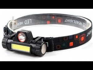 USB перезаряжаемый светодиодный налобный фонарь с сайта AliExpress https://aliclick.shop/r/c/1r0iu0f