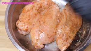 Обалденно Вкусный Рулет из куриной грудки в Духовке /  Вкуснейшая Буженина из куриной грудки