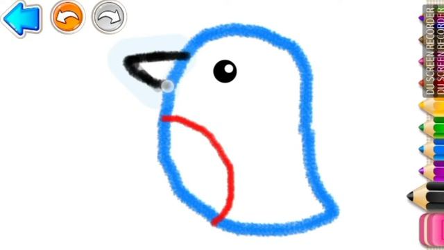 Рисовалка для детей 3-х лет,учимся рисовать. смотреть онлайн