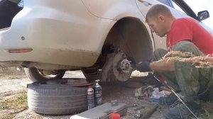 замена задней ступицы на mazda 6 первого поколения своими руками