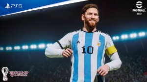 eFootball 2023 - Argentina Vs Brasil - NEW UPDATE v2.3.0 _ PS5™ [4K60fps]