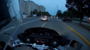 Прохват на Honda VTX1800 первый раз