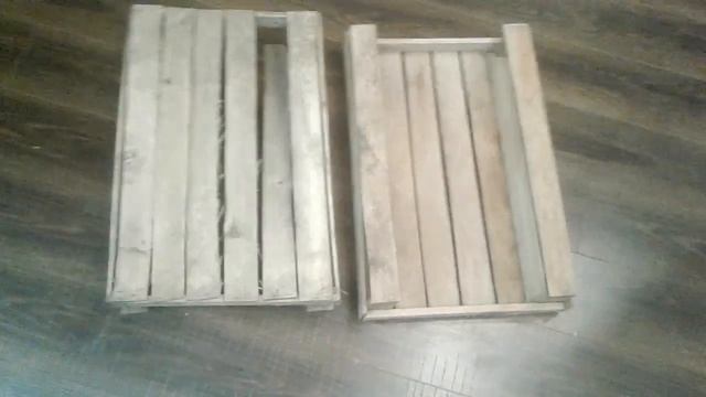 Вопрос что можно сделать из деревянных ящиков? what can be done with a wooden box? смотреть онлайн