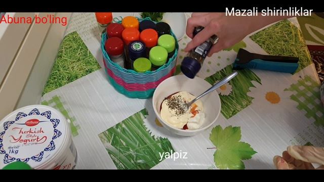 Eng mazali sous gamburger va lavashlar uchun??/самый вкусный соус гамбургеры и лаваш