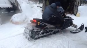 Снегоход Ямаха г Семен