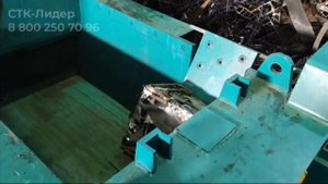 Пресс для металла Y81F-125A | Видео от клиента #поставка #металлоприемка