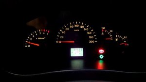 Подсветка панели приборов от зажигания Lada Kalina
