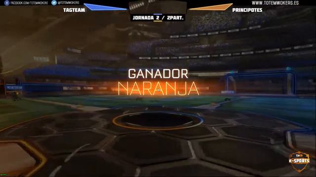 Liga TWK Rocket League - TagTeam vs Principotes смотреть онлайн