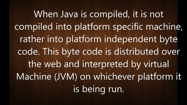 Java Virtual Machine and Java’s platform independent feature? | Java Interview Questions смотреть онлайн