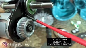 Аккумуляторная шлифмашинка Makita DBO180. Разбираю до винтика