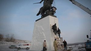 Александр Бочкарев о памятнике князю Святославу Храброму в Холках