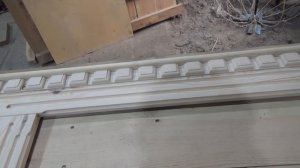 Изготовление оконных наличников из дерева / DIY Door window