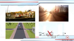 ПДД. Автошкола. Урок 24. Проезд железнодорожных переездов.