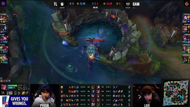 TL vs. GAM - Game 2 | Swiss Stage | 2023 Worlds | Team Liquid Honda vs GAM Esports (2023) смотреть онлайн