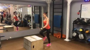 Зашагивания на тумбу