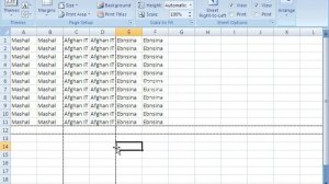 Microsoft Excel 2007 --Page Layout Tab Tutorial In Dari Full