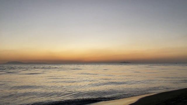 [4K ASMR]PERFECT SUNSET 40 minutes Ocean Waves, No Loop, Sea Waves to Fall Asleep, Baby Sleep, Rela смотреть онлайн