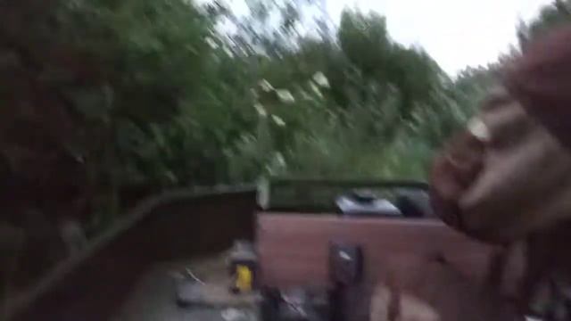 Гусеничный вездеход "Бархан". Напрямик через кусты. смотреть онлайн