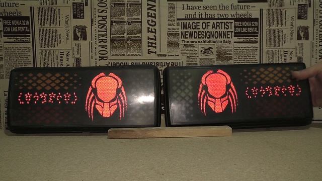 Хищник ВАЗ 2107 Редкие задние фонари смотреть онлайн