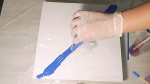 Мастер-класс по созданию абстрактной картины в технике флюид-арт (fluid art)