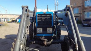 Раскатываем Беларус 82 для установки ходоуменьшителя и мульчера SERRAT FX3 T1400