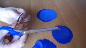 Цветы из ткани. Как сделать  цветок из синтетической  ткани.DIY.Flowers of fabric