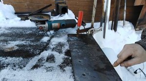 Изготовление самой простой чаши для мангала. Нашел «архивное видео»