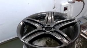 Аквапринт в Уфе. Аквапринт диска AMG R21