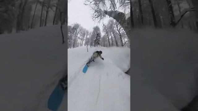 Freeride Роза Хутор. Сноуборд. Красная поляна. Фрирайд.