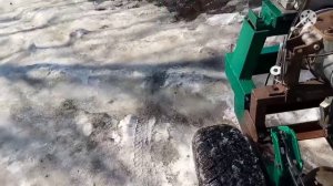 Нужна ли блокировка и цепи на МиниТрактор? Нужно !!