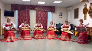 К. Шаханов - «Ехали казаки» обр. казачьей н.п. Образцовый ансамбль народной музыки «Звоны былинные»