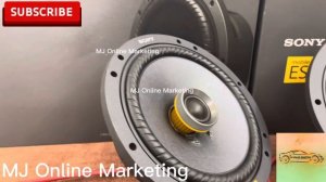 Sony XS-160ES 6.5 inch 2 Way Coaxial Speaker Bass Test + Sound Clarity Test#sony#carspeaker#bass