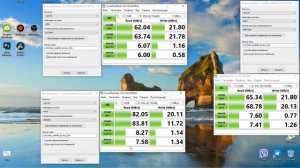 Скорость флешки ssd hdd sd карты при форматировании разными размерами кластера