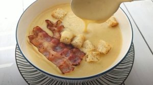 🧀СЫРНЫЙ СУП-ПЮРЕ🧀Быстрый и вкусный рецепт