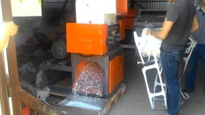 Дробилка FS-500 с ножами типа "ласточкин хвост", измельчение листового материала