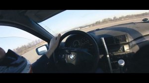 Первый выезд БМВ Е46 Дрифт
