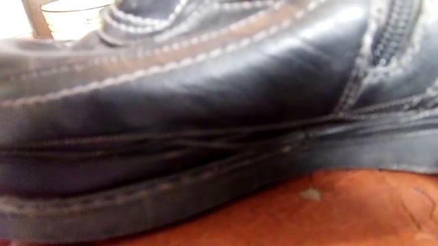 Ремонт обуви своими руками! Прошивка подошвы. смотреть онлайн