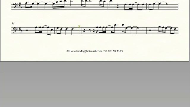 Partitura RENOVA-ME - Voz da Verdade - Trombone смотреть онлайн